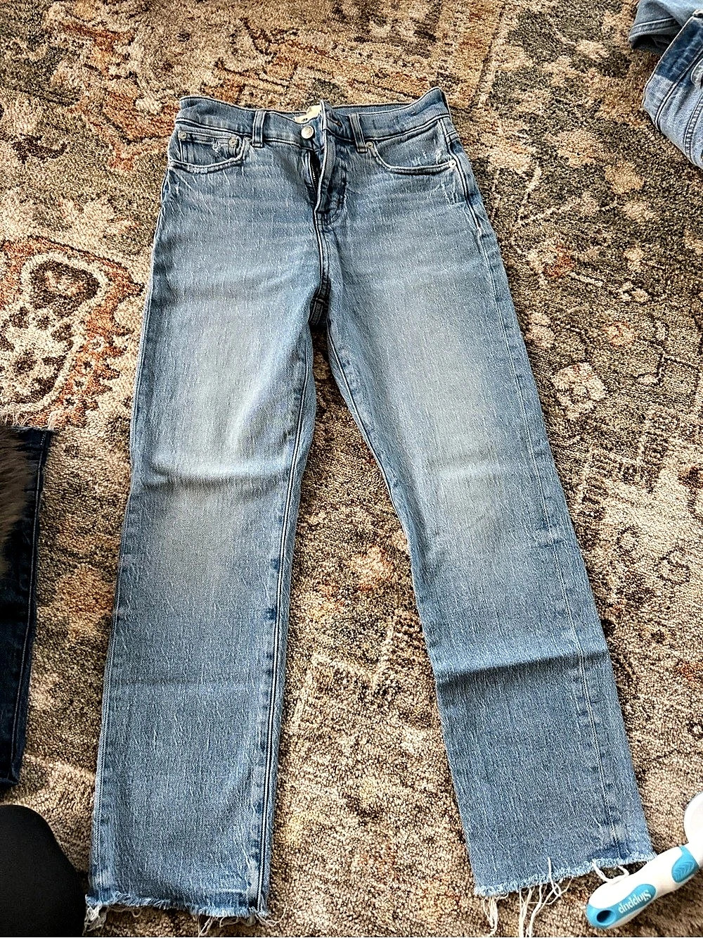 Madewell '90s Straight Jean Blue 25P